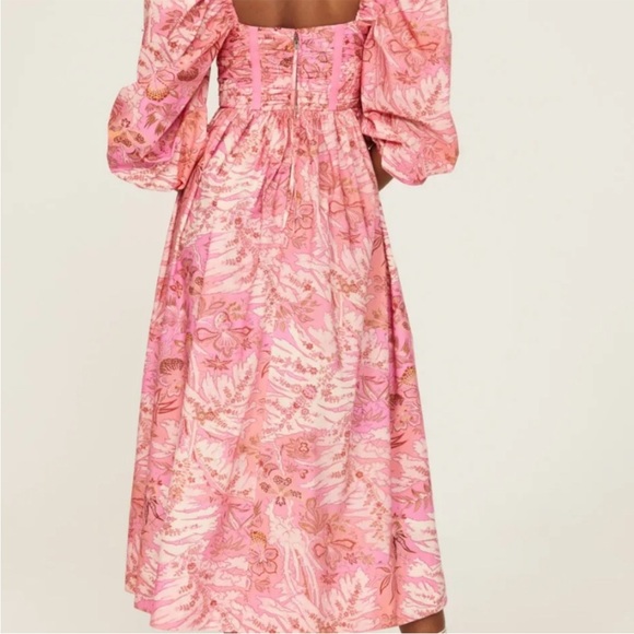 Ulla Johnson Camellia Leilani Midi Dress - Picture 3 of 7